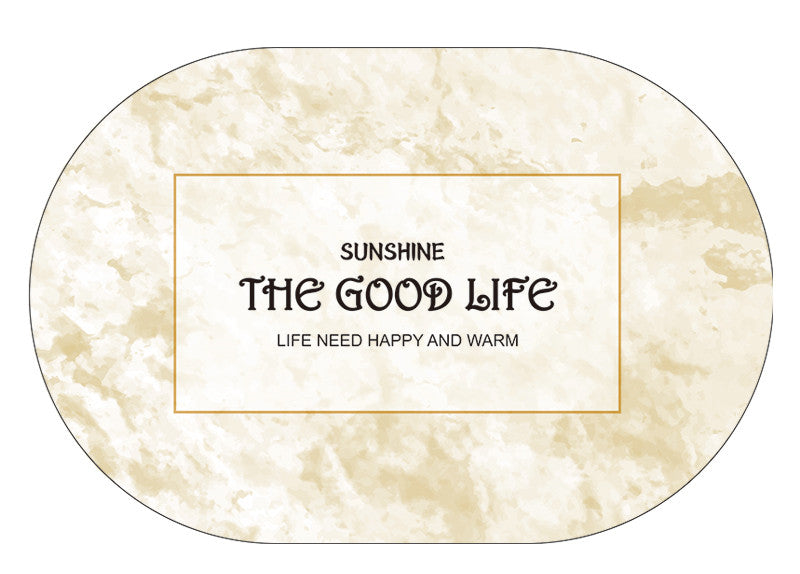 Bathroom Diatom Mud Absorbent Soft Mat Non-slip Floor Mat Pi-Mart
