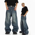 American High Street Heavyweight Irregular  Jeans Lootquake LLC