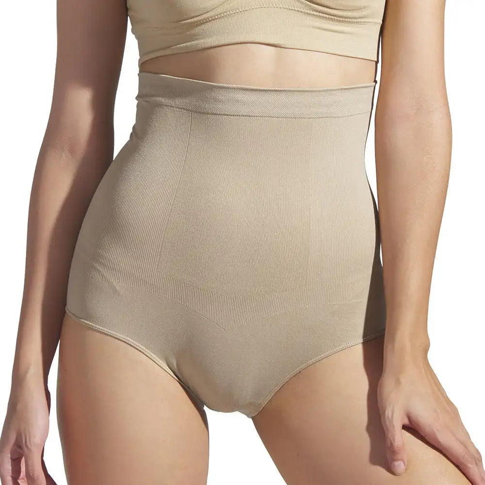 Women's High-waisted Silicone Point Rubber Shapewear Pants Europe And The United States Tight Panties Corseted To Lift The Buttocks Postpartum Abdominal Pants - SJB-DIAMOND ELITES