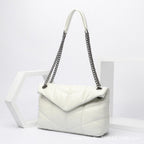 Puffer Shoulder Bag Chain Strap Puffy Crossbody Purse for Women Quilt Large Capacity Shoulder Puffer Bag Free People Bag - SJB-DIAMOND ELITES