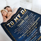Gifts Of Blanket For Dad, Gifts From Daughter - Best Dad Ever Gifts - Idea Gift For Dad, Funny Birthday Gifts, Gifts For Daddy, Gifts For Dad Who Wants Nothing - Father's Day Gifts Of Blankets