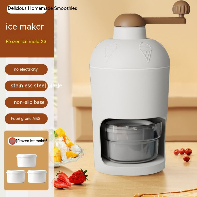 Manual Ice Crusher Household Small Ice Crushing Stall Hand Ice Breaking Ice Maker Pi-Mart