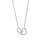 Simple Stainless Steel Plating Love Engraved Necklace Pi-Mart