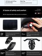 Bicycle Helmet Full Boud Edage Belt Fly Net Unisex Breathable Integrated Mountain Bike Riding Head Lootquake LLC