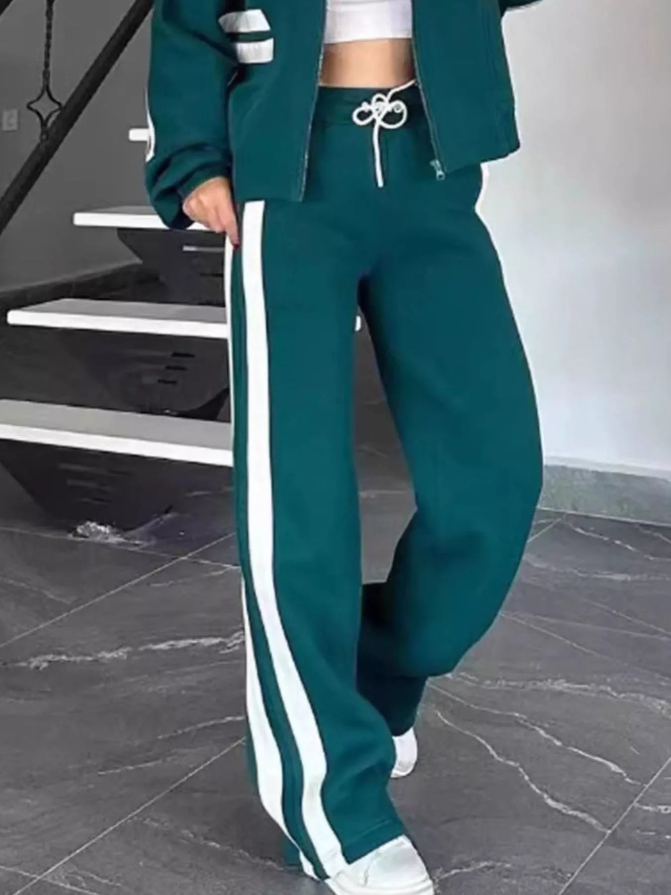 ZipStripe Plus: Full-Size Jacket & Pants Set