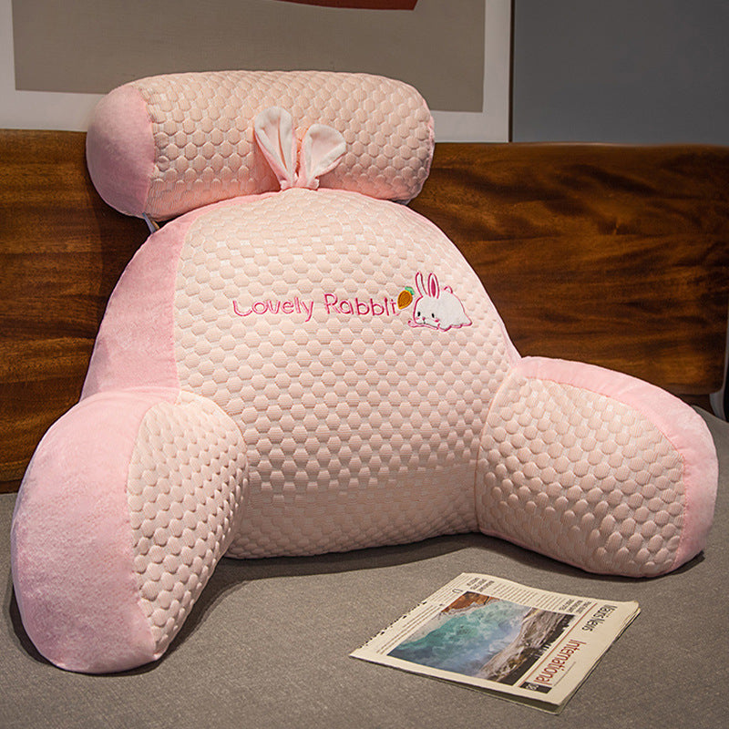 Bedside Cushion Cartoon Waist Support Sofa Cushion Pi-Mart