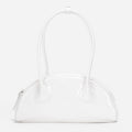 Half-round Shoulder Bag Is Versatile And Bright Face Long Handle Handbag Pi-Mart