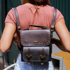 Bumblebee Leather Backpack Pi-Mart