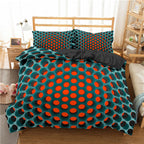 Digital Printing Three-piece Bedding Duvet Cover Pi-Mart