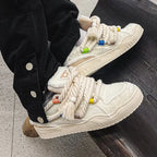 Fashion Hong Kong Style Retro Minority Men's Shoes