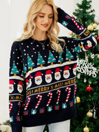 Christmas Tree Jumper Snowman Sweater - SJB-DIAMOND ELITES