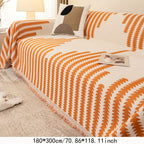 1pc Soft Chenille Sofa Protector - All-Season Universal Fit, Anti-Cat Scratch, Stain-Resistant, Plush Throw Blanket, Living Room and Bedroom Decor Essential - Easy Care, Machine Washable, and Durable Lootquake LLC