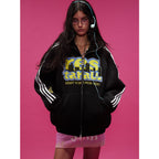 Cotton College Style Hooded Cotton-padded Coat