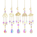 Moon Star Garden Crystal Garden Party Decoration Pendant