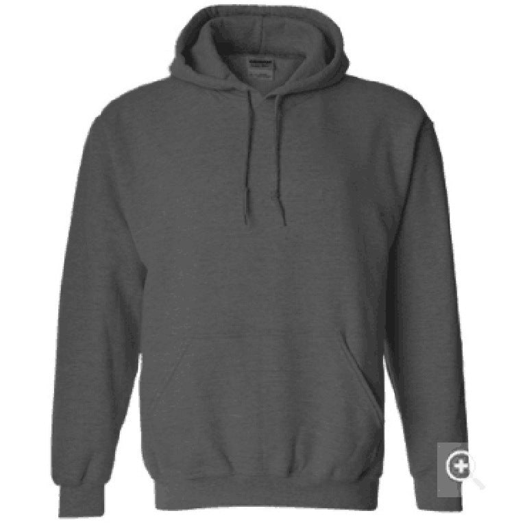 Hooded Pullover Brushed Sweatshirt Workwear Pi-Mart