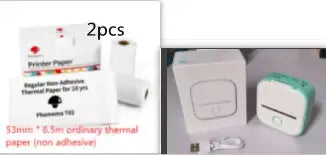 Portable Mini Printer for Students and Hobbyists, Bluetooth Thermal Label Printer - SJB-DIAMOND ELITES