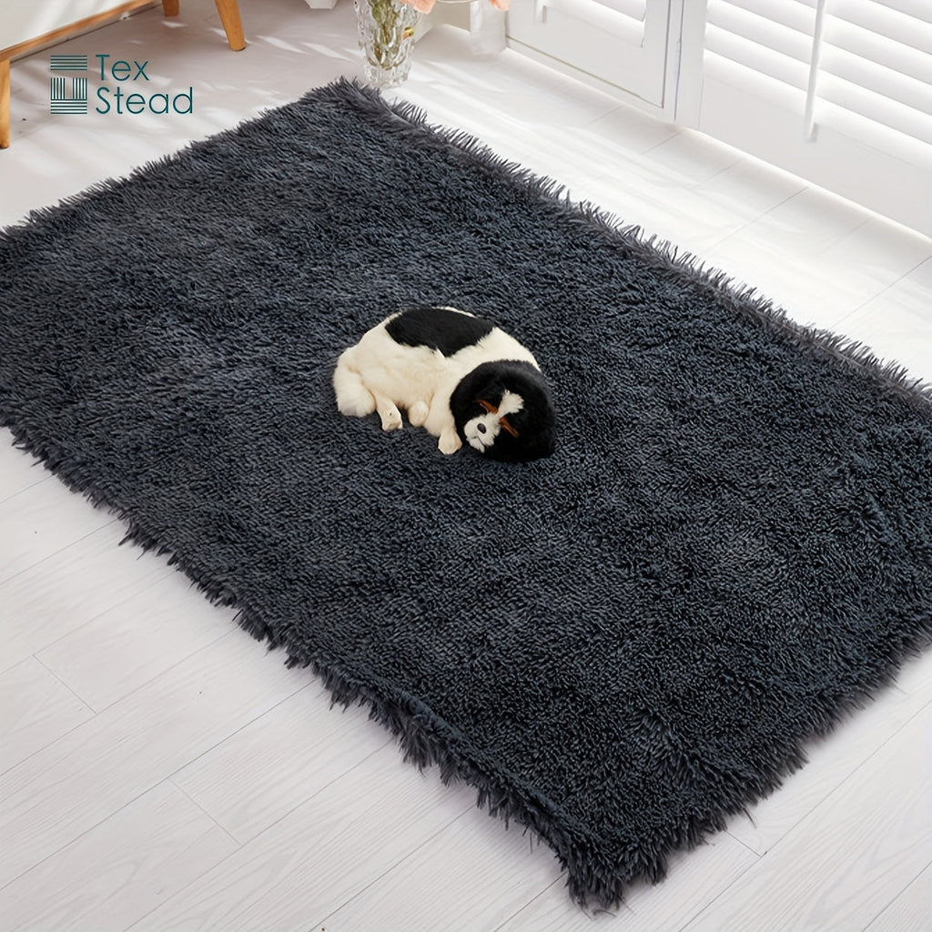 1pc Long Plush Dog Blanket, Soft Dog Throw Blanket, Reversible Dog Calming Bed Mat Sofa Cover Lootquake LLC