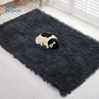1pc Long Plush Dog Blanket, Soft Dog Throw Blanket, Reversible Dog Calming Bed Mat Sofa Cover Lootquake LLC