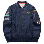 Thick Olive Green Men's Pilot Jacket