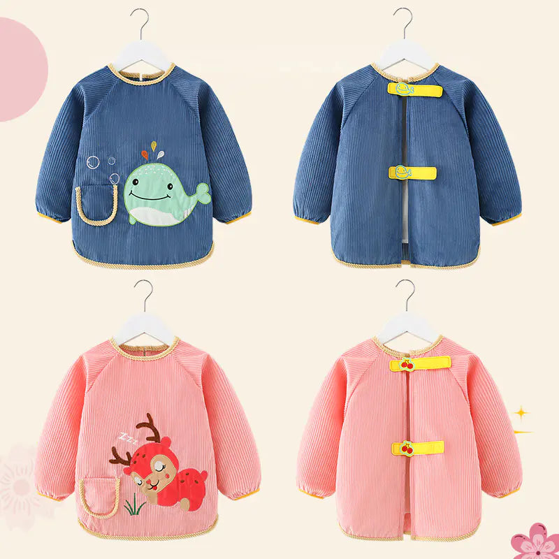 Waterproof Bib for Boys - Stylish Reversible Design Pi-Mart