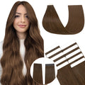 SEGO Pro 10pcs Injection Tape in Hair Extensions Human Hair Straight Injected Tape in Hair Extensions Seamless Tape in Hair Extensions Insert Hair Pi-Mart