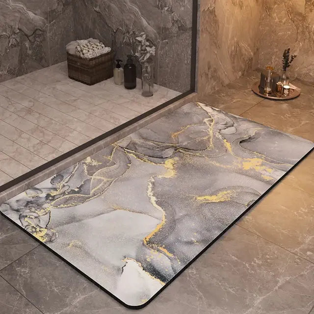Luxury Coordinating Shower Mats-Polymers Pi-Mart