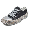 Women Leopard Canvas Shoes Pi-Mart