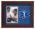 Flag Connections Emergency Medical Services Vertical Picture Frame. The Military Gift Store