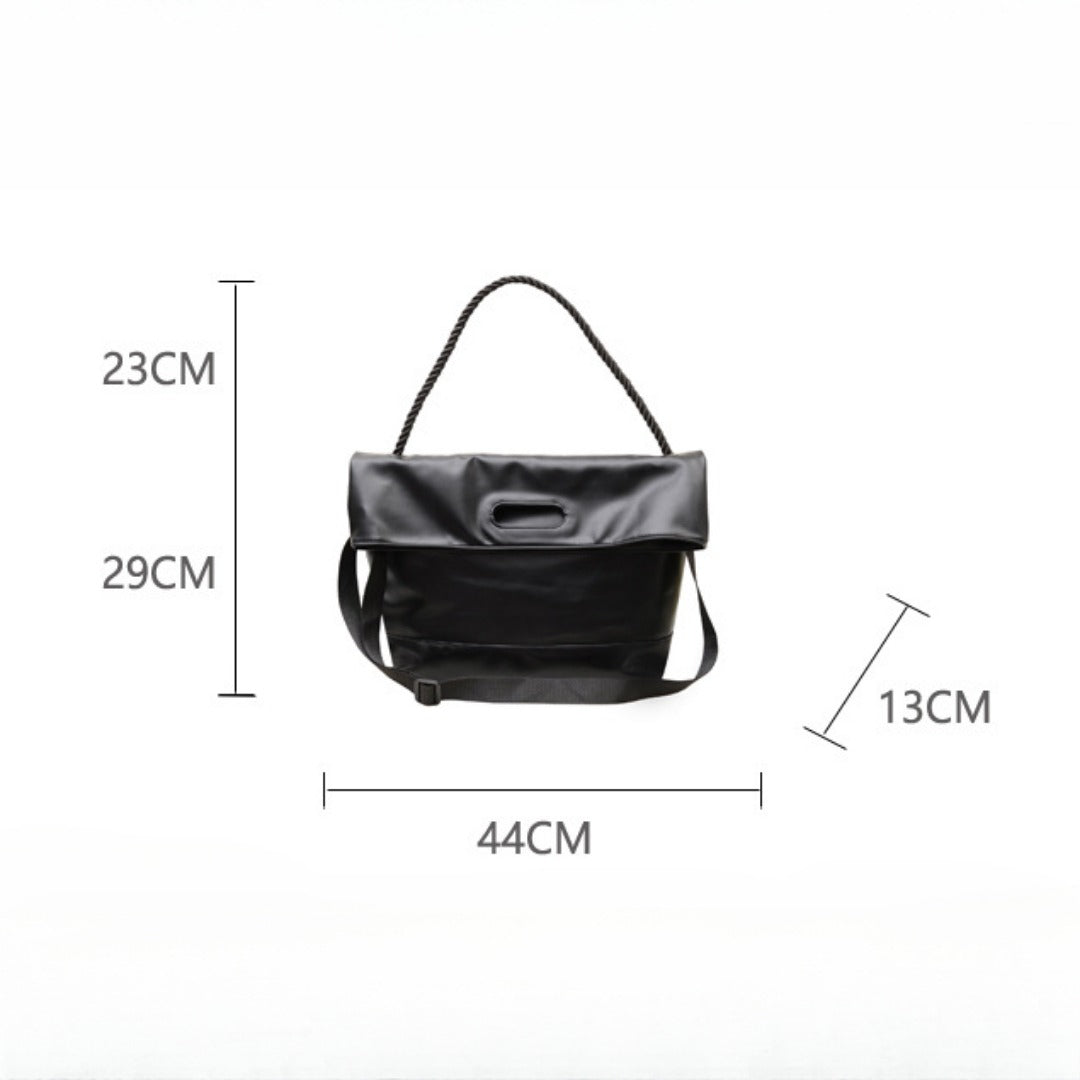Simple retro brown soft leather commuter hobo bag, shoulder tote bag, design crossbody bag autumn and winter shoulder bag women - SJB-DIAMOND ELITES