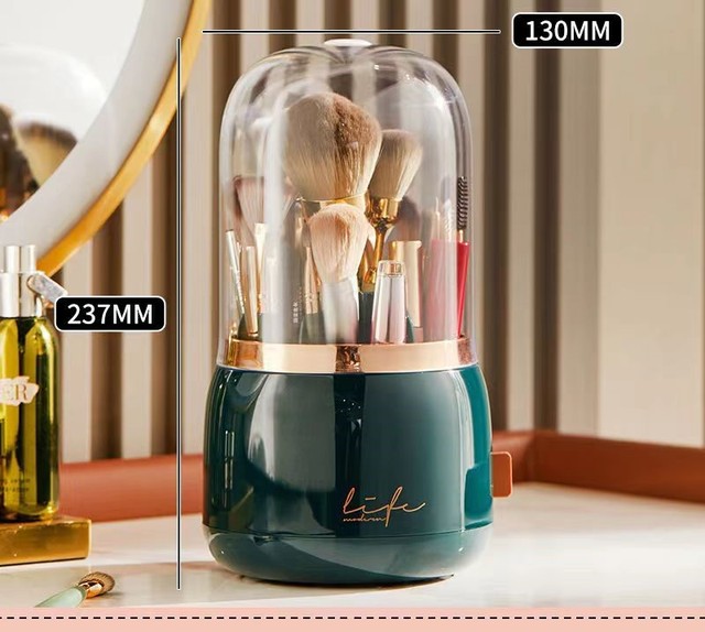 Rotating Makeup Brush Storage - SJB-DIAMOND ELITES