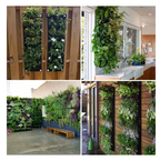 Vertical Hanging Garden Planter Pi-Mart