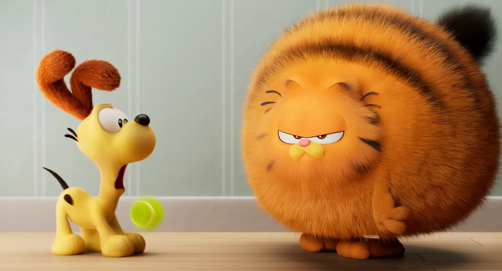 The Garfield Movie (2024) Blu-Ray + DVD + Digital (SDS UPC) Sony, Fami
