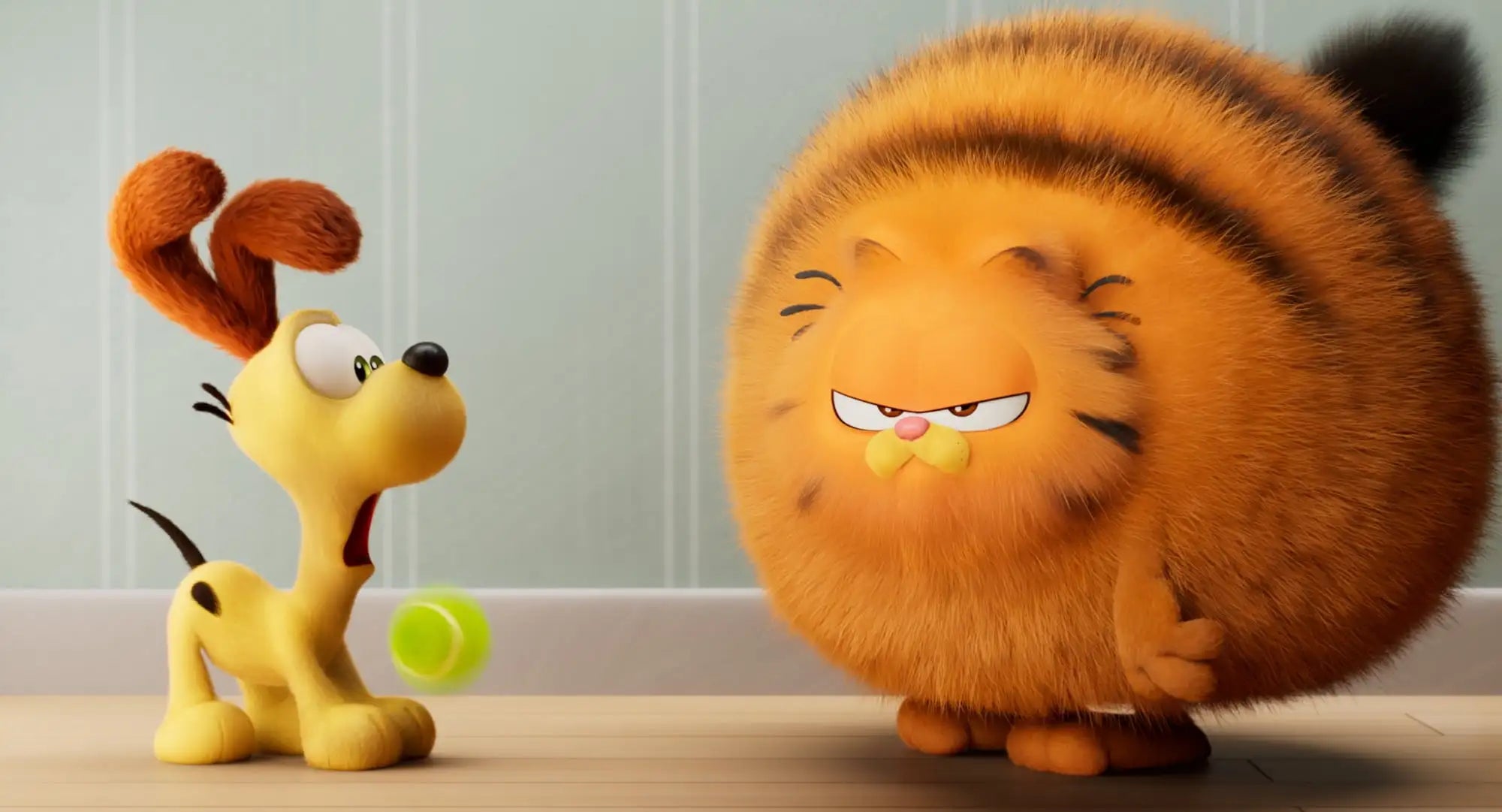 The Garfield Movie (2024) Blu-Ray + DVD + Digital (SDS UPC) Sony, Fami