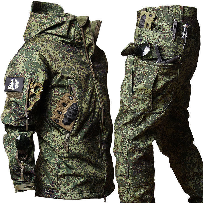 Winter Men's Camouflage Workwear And Assault Suit Set Lootquake LLC