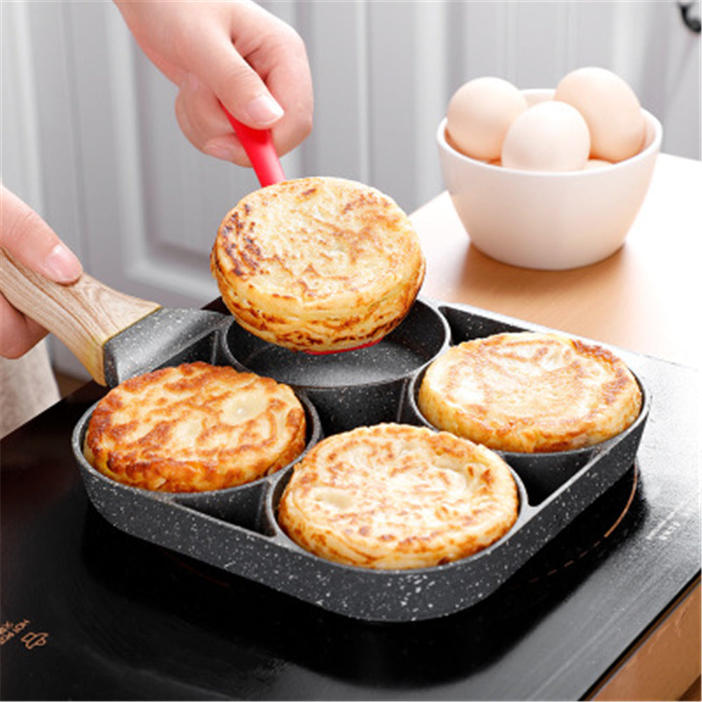 Four Hole Omelette Pan, Non-stick Pan Pi-Mart