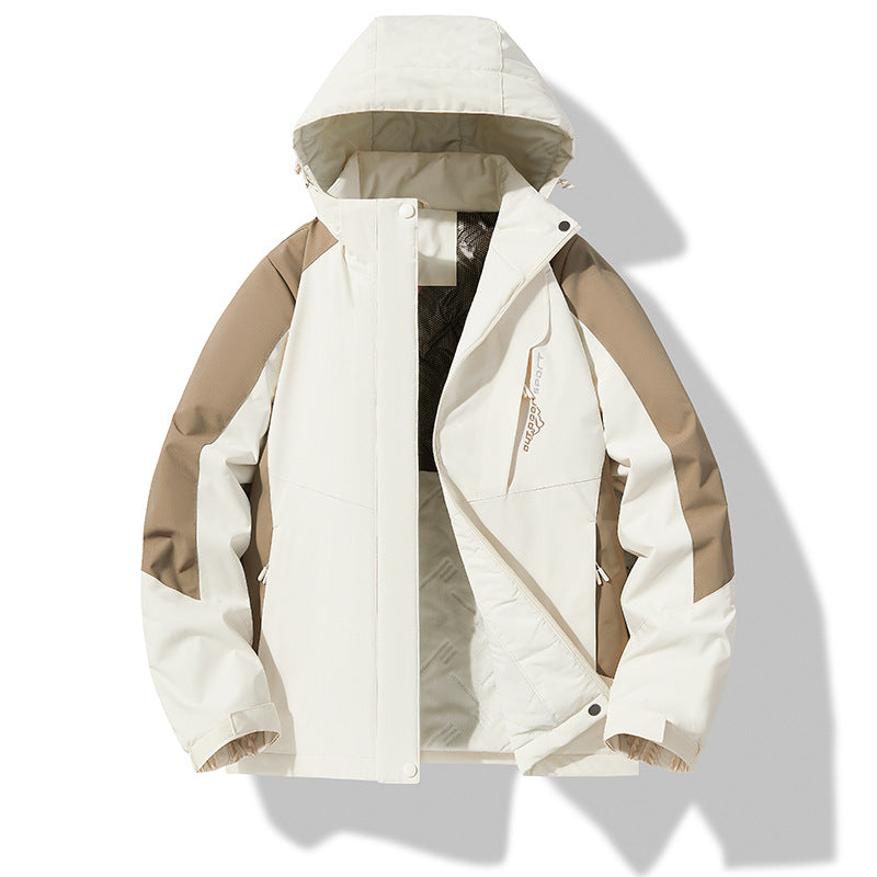 Thick Warm Cotton-padded Jacket Windproof And Waterproof Pi-Mart