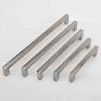 Cabinet Handles Kitchen Door Handles Drawer Knobs Aluminum Alloy Wardrobe Door Handles Brushed Modern Style Hardware  Stainless Steel Kitchen Cabinet Pulls For Kitchen Cabinet Drawer Door Cupboard Decorative Modern Hardware For Cabinet Stevvex