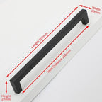 Cabinet Handles Kitchen Door Handles Drawer Knobs Aluminum Alloy Wardrobe Door Handles Brushed Modern Style Hardware  Stainless Steel Kitchen Cabinet Pulls For Kitchen Cabinet Drawer Door Cupboard Decorative Modern Hardware For Cabinet Stevvex