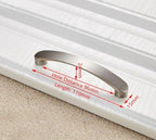 Cabinet Handles Kitchen Door Handles Drawer Knobs Aluminum Alloy Wardrobe Door Handles Brushed Modern Style Hardware  Stainless Steel Kitchen Cabinet Pulls For Kitchen Cabinet Drawer Door Cupboard Decorative Modern Hardware For Cabinet Stevvex