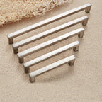 Cabinet Handles Kitchen Door Handles Drawer Knobs Aluminum Alloy Wardrobe Door Handles Brushed Modern Style Hardware  Stainless Steel Kitchen Cabinet Pulls For Kitchen Cabinet Drawer Door Cupboard Decorative Modern Hardware For Cabinet Stevvex