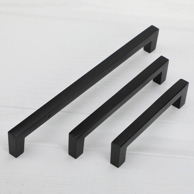 Cabinet Handles Kitchen Door Handles Drawer Knobs Aluminum Alloy Wardrobe Door Handles Brushed Modern Style Hardware  Stainless Steel Kitchen Cabinet Pulls For Kitchen Cabinet Drawer Door Cupboard Decorative Modern Hardware For Cabinet Stevvex