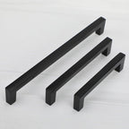Cabinet Handles Kitchen Door Handles Drawer Knobs Aluminum Alloy Wardrobe Door Handles Brushed Modern Style Hardware  Stainless Steel Kitchen Cabinet Pulls For Kitchen Cabinet Drawer Door Cupboard Decorative Modern Hardware For Cabinet Stevvex