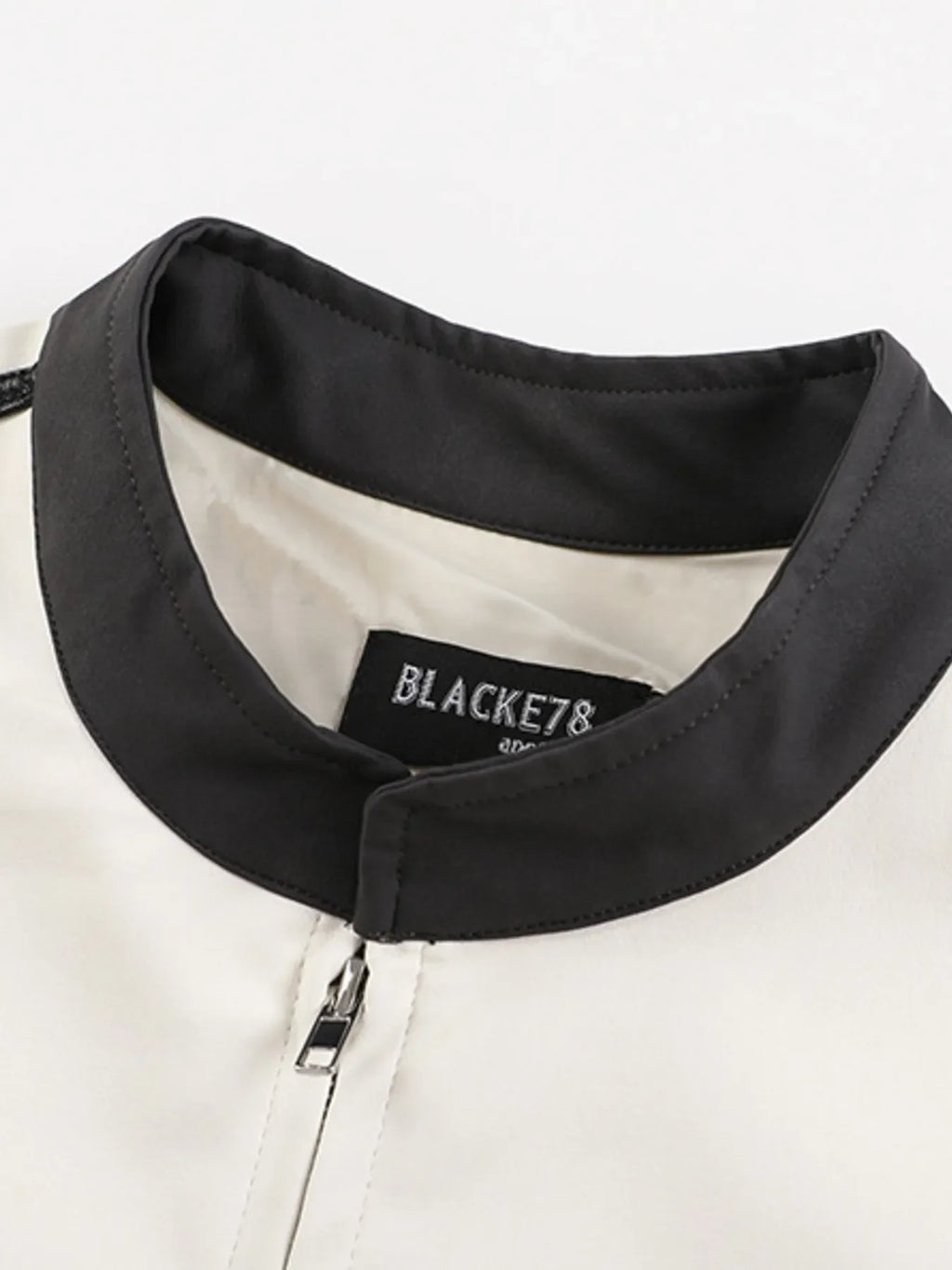 Men's Two-Tone Zip Up Jacket