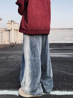 American Fashion Brand Vintage Mop Straight Jeans Lootquake LLC