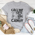 Call Me Cute and Give Me Candy Tee Peachy Sunday