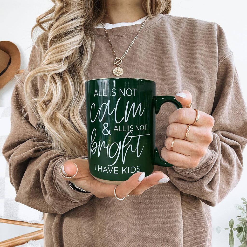 Christmas Ceramic Coffee Mug Double-Sided Snarky Holiday Gift Funny Santa Mug BandsCo Straps
