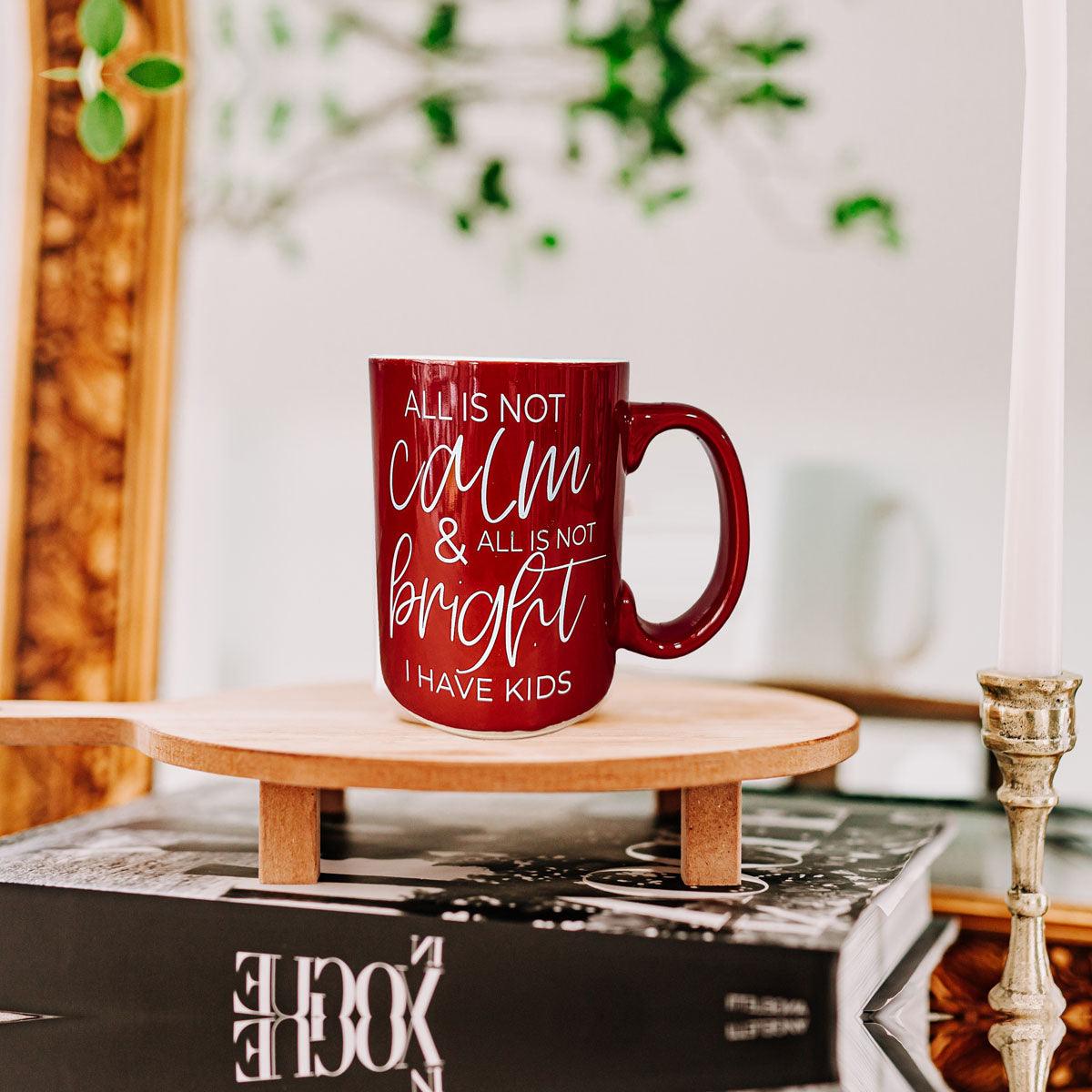 Christmas Ceramic Coffee Mug Double-Sided Snarky Holiday Gift Funny Santa Mug BandsCo Straps