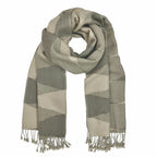 Cambodia Chevron Tapestry Scarf 100% Organic Cotton Handloomed Tassel Fringe BandsCo Straps