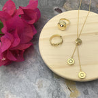 Cambodian Gong Ring Recycled Brass Bombshells Handcast Artisan Statement Ring BandsCo Straps