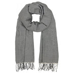 Cambodian Handloom Scarf 100% Organic Cotton Large Travel Wrap Neutral Tones BandsCo Straps